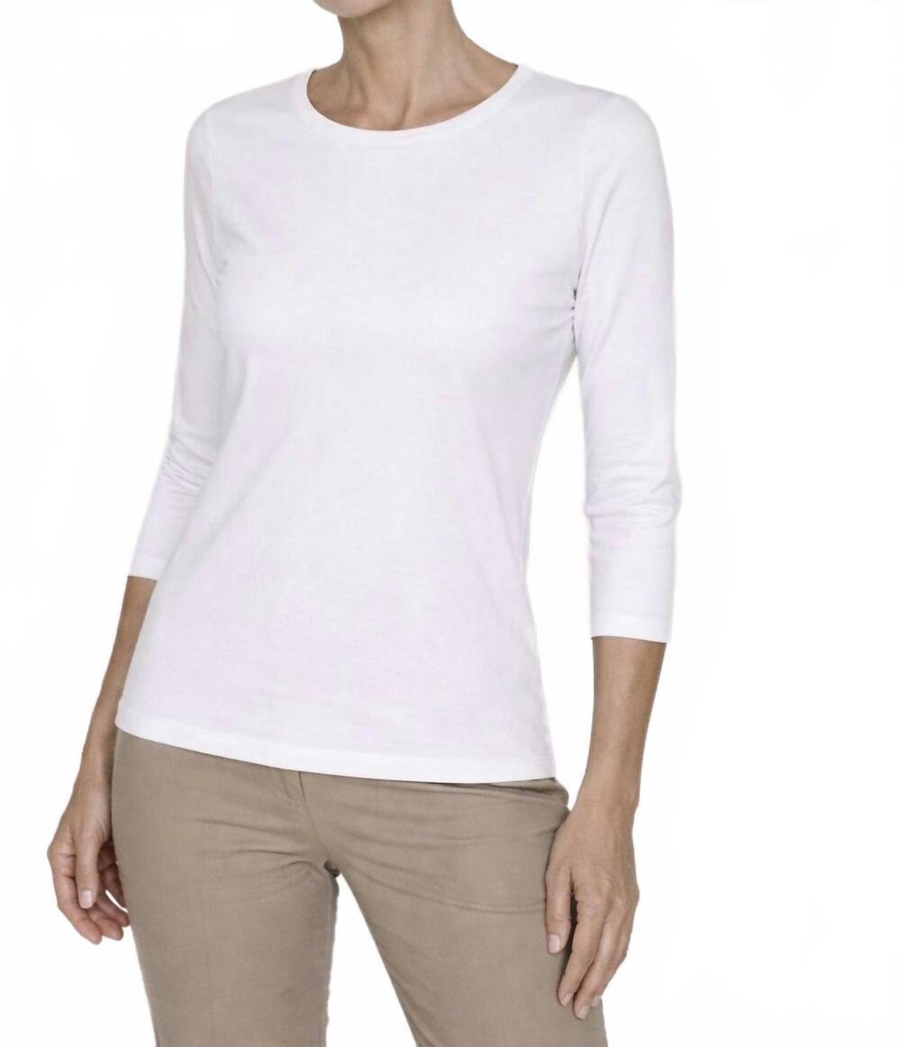 NEW E.L.I. the isabelle top in white